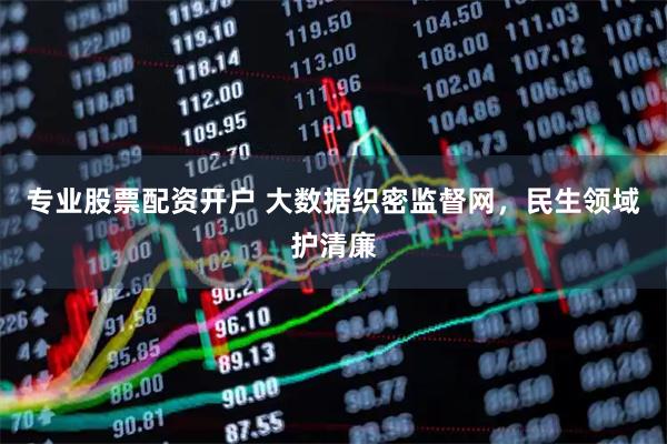 专业股票配资开户 大数据织密监督网，民生领域护清廉