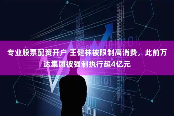 专业股票配资开户 王健林被限制高消费，此前万达集团被强制执行超4亿元