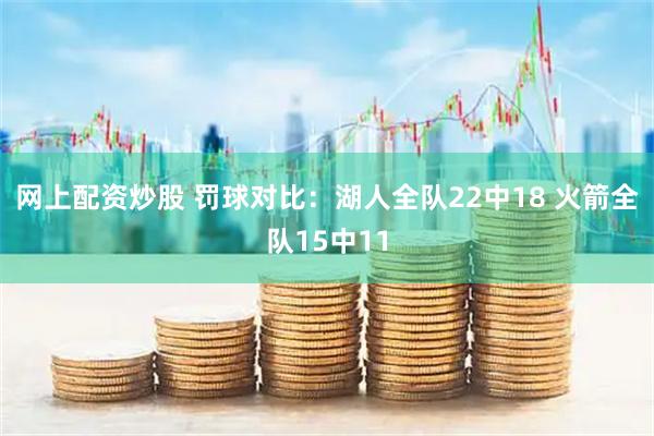 网上配资炒股 罚球对比：湖人全队22中18 火箭全队15中11